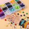 300 Pieces Beads for Jewelry Making Bulk,Crystal Beads Bracelet Making kit Mixed Healing Bead Rock Loose Nature Stone Gemstone for DIY Bracelet Necklace Essential Oil